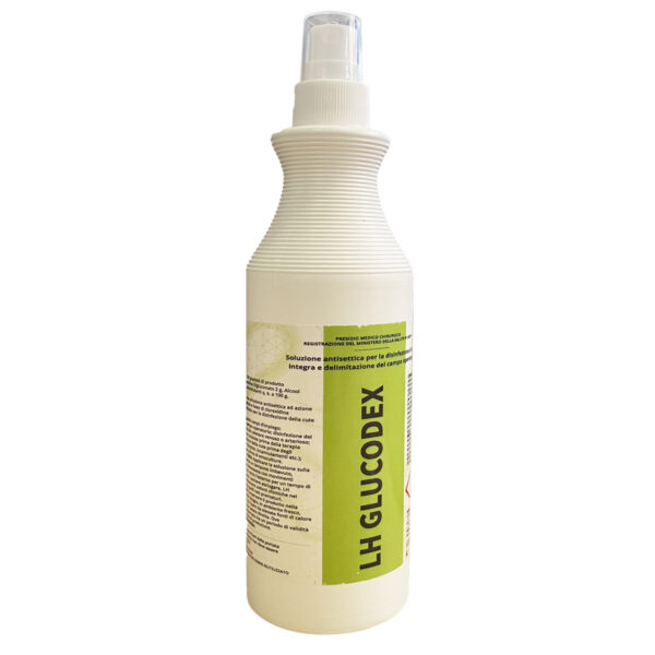 LH Glucodex soluzione antisettica incolore spray 250 ml