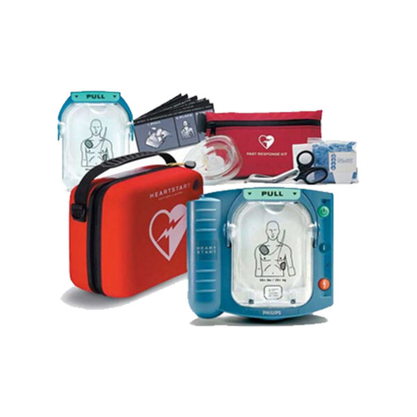 Defibrillatore DAE semiautomatico esterno HeartStart HS1