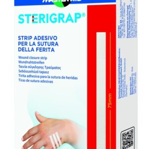 Master-aid sterigrap strip adesivo sutura ferite 75×6 mm 6 pezzi