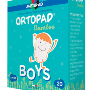 Cerotto oculare per ortottica ortopad boys m 5,4×7,6 20 pezzi