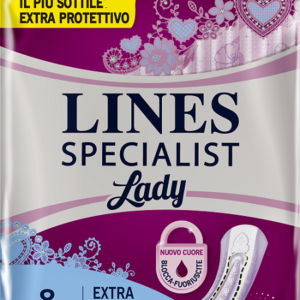 Assorbenti lines specialist lady extra ipoallergenici 8 pezzi