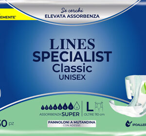 Pannolone a mutanda lines specialist classic super mg 30 pezzi