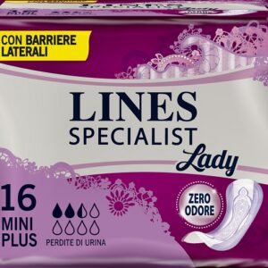 Lines specialist pannolone mini plus farma 16 pezzi