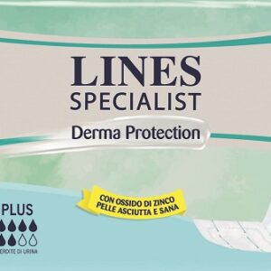 Pannolone per incontinenza lines specialist derma rettangolare 30 pezzi