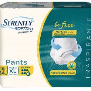 Serenity pants sd sensitive extra xl 14 pezzi