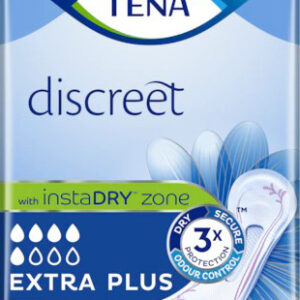 Assorbente incontinenza leggera tena discreet extra plus 16 pezzi