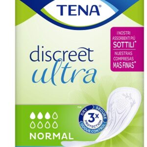 Pannolone sagomato tena discreet ultra normal 16 pezzi