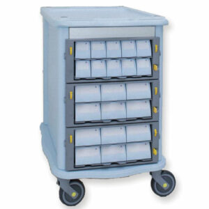 CARRELLO DOUBLE FACE FARMACIA - 3+22 cassetti Carrelli farmacia