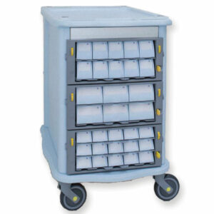 CARRELLO DOUBLE FACE FARMACIA - 60 cassetti Carrelli farmacia