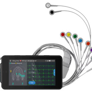 MONITOR ECG TASCABILE PCECG-500 disponibile luglio 2024 Elettrocardiografo palmare