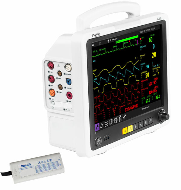 Monitor goldway g30e ecg 3/5 deriv. -  - Philips