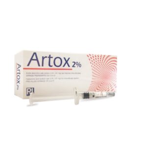 Siringa intra-articolare artox 2% acido ialuronico 3 pezzi x 2 ml